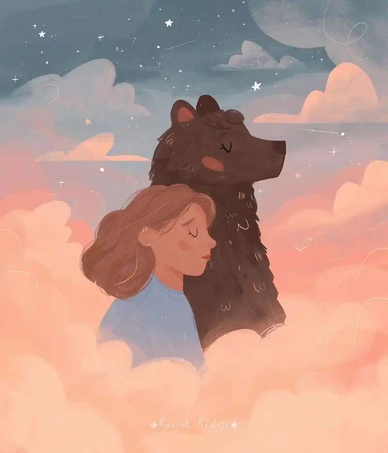 「治愈系插画」来自插画师raahatkaduji(第三弹)