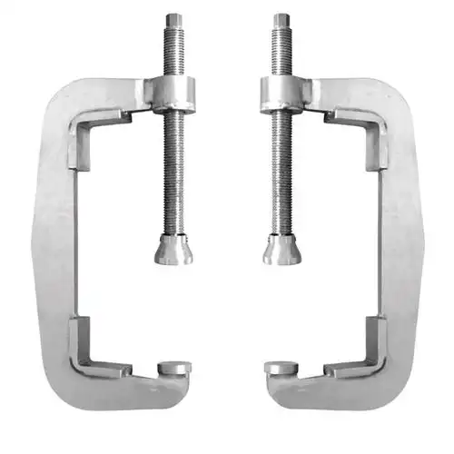 wedo维度304不锈钢工具工业固定夹紧器 不锈钢c型夹st8616-1002