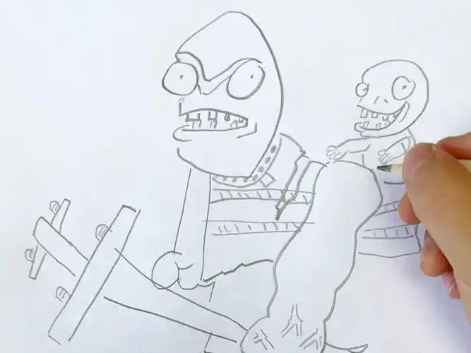 画个巨人僵尸