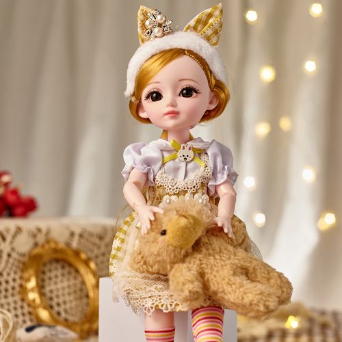 厘米大号bjd芭比娃娃换装套装洛丽塔女孩生日礼物娃娃