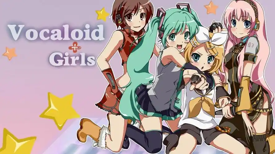 初音未来动漫精选唯美绿色壁纸