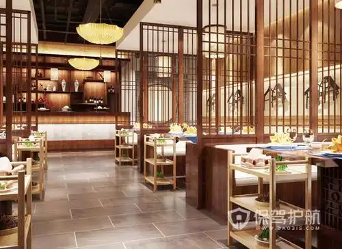 饭店装修细节 200平米饭店简装