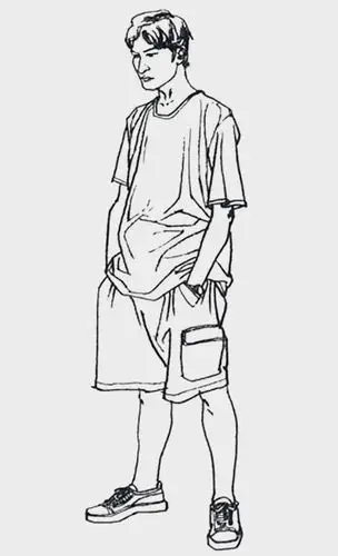 高清简单速写人物图片