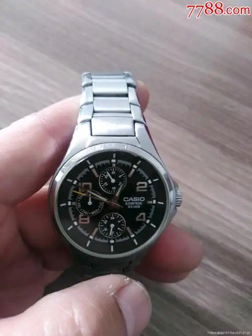 卡西欧三眼历石英男表_手表/腕表_第5张_7788钟表收藏