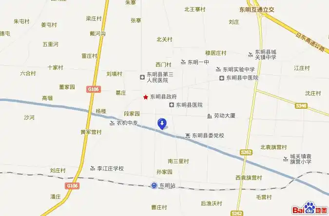 山东省东明县城关镇中心小学在哪