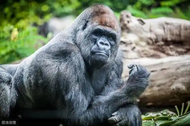 金刚和红毛猩猩谁更厉害(银背大猩猩与老虎大战)(3)
