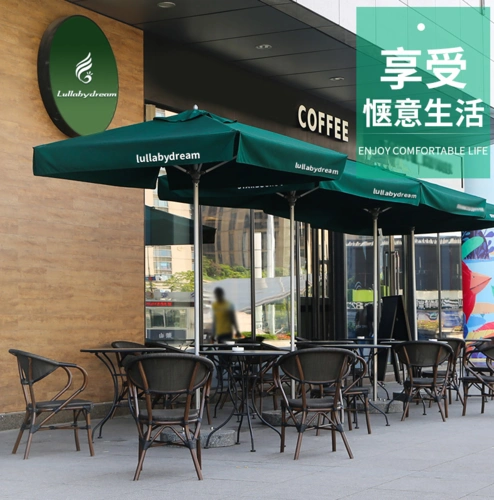 案例 户外庭院/休闲 03 南京星巴克桌椅 咖啡馆桌椅户外桌椅家具