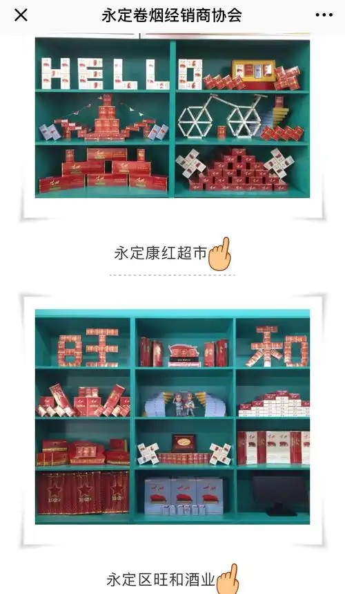 永定分公司制作卷烟终端成列掌中宝