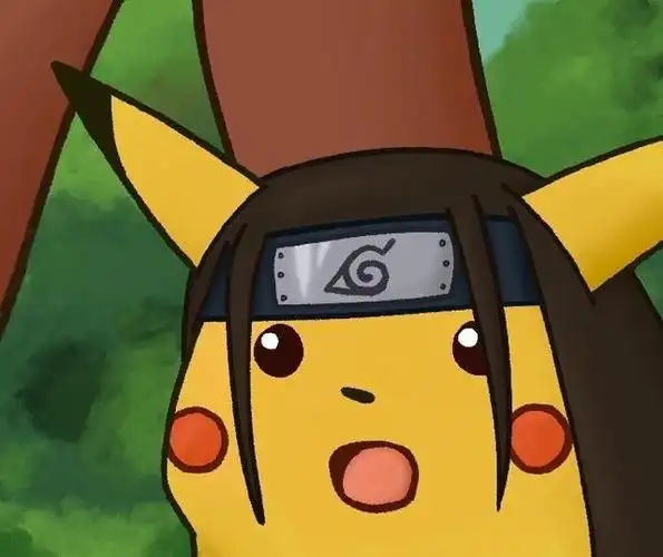 火影版皮卡丘,从同一张脸上看到了不同的角色,不信你能全认出来