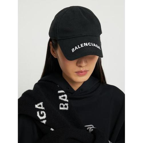 帽子女士奢侈品logo刺绣棉质棒球帽 黑色 l【图片 价格 品牌 报价】