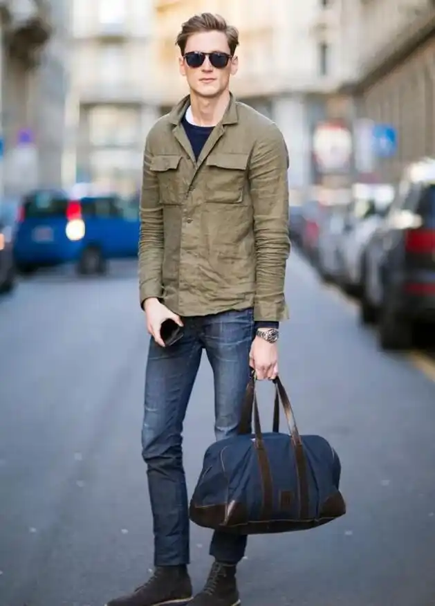 脚暖和了身体就暖和了 高帮鞋帅气搭遍冬季衣服!_男士_潮流时尚网