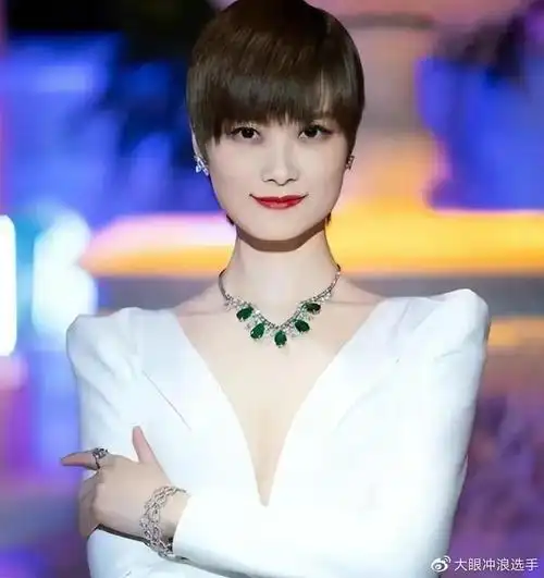 中性风格加上短款发型,让人不得不质疑起李宇春的性取向,大多数观众都