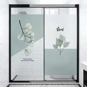玻璃门磨砂防水贴纸客厅推拉门玻璃贴膜装饰卫生间防窥视静电窗贴