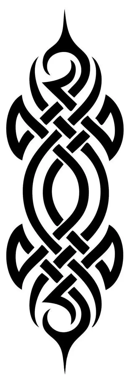 部落图腾纹身手稿多款简单线条纹身黑色部落图腾纹身手稿