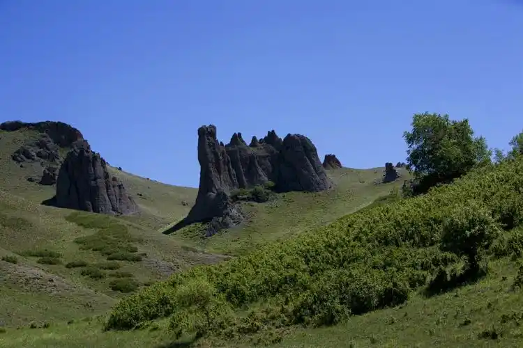 在中旗哈日诺尔有处不为我盟人知的美景,却已火遍通辽霍林河