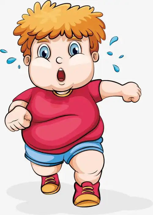 跑步减肥的小胖子