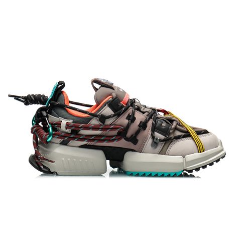 李宁盘古女款潮流时尚运动老爹时装周走秀gtx防水运动休闲鞋