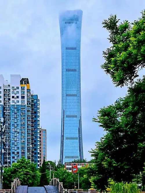 北京中信大厦又称为"中国尊",为北京最高楼 建筑构思源于中国传统