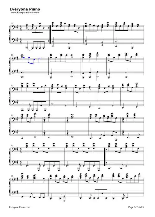 10000 reasons (bless the lord)-matt redman五线谱预览2