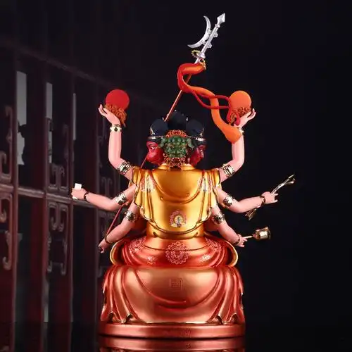 斗姆元神像供奉道家斗姆星君像斗母元君斗姥圆摆件