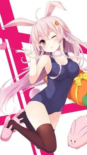 二次元美女,守望先锋泳装版