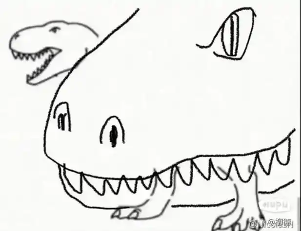 狂暴龙简笔画 狂暴龙简笔画侏罗纪公园