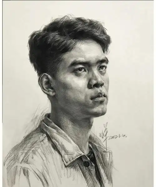 赶紧保存学习起来#素描头像  #美术生  #速写人物  #学习  #素描头像