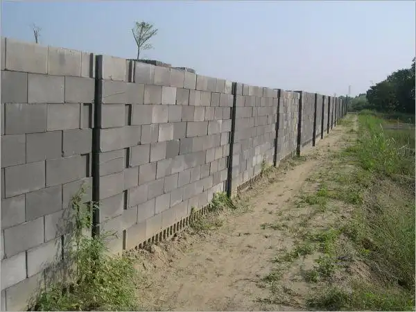空心砖围墙工程