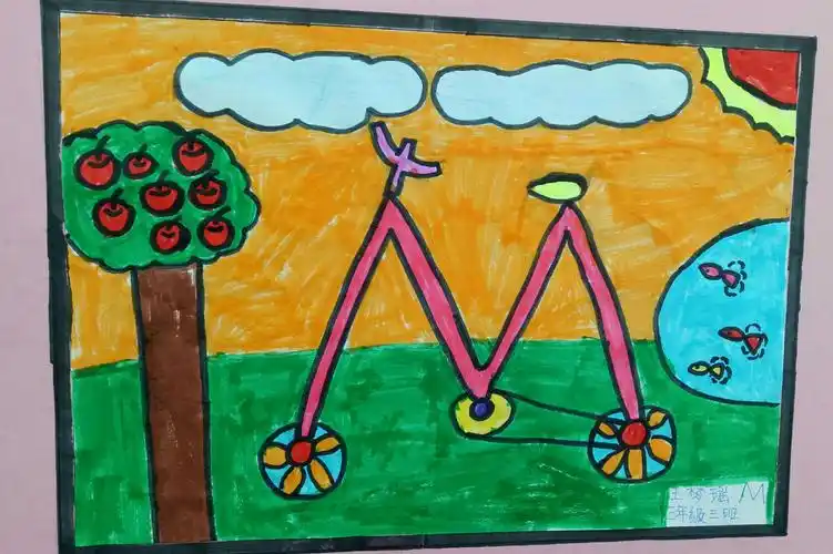 甘井中心小学"英语字母"创意设计赛