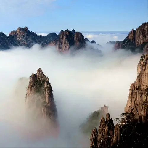 冬摄黄山云海篇