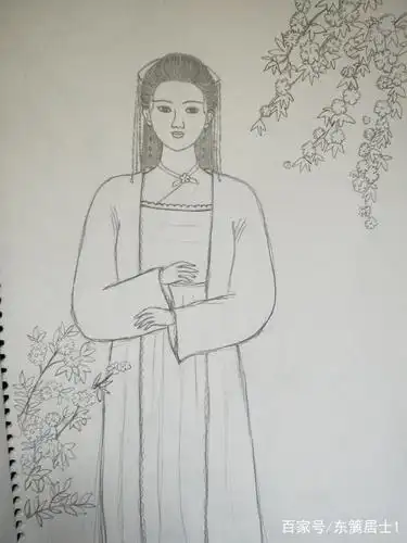 铅笔画古风美女,有没有你喜欢的
