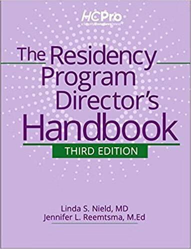 预订 the residency program directors handbook