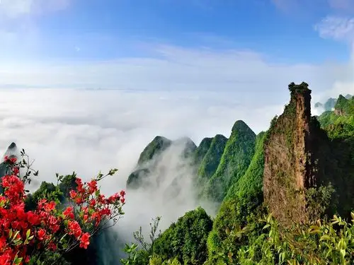 边城秀山丽天下川河盖