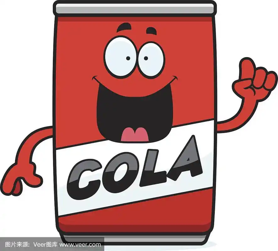 卡通可乐罐创意