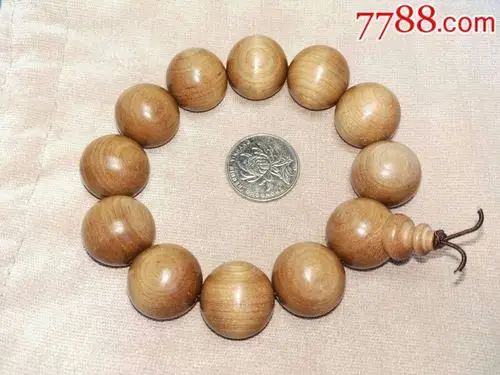 百年老料杵榆手串