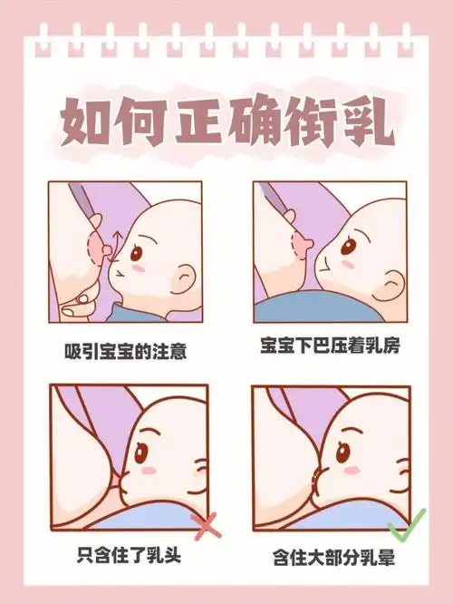 衔乳姿势或喂奶姿势不对,不仅自己遭罪,连宝宝躺着也中枪.