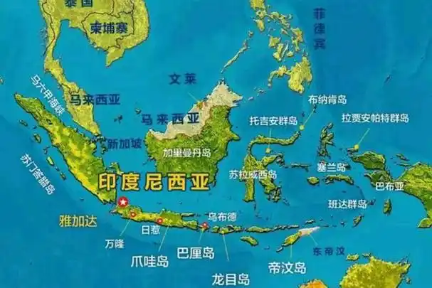 加里曼丹岛:被三个国家占领的岛屿,全球少有!