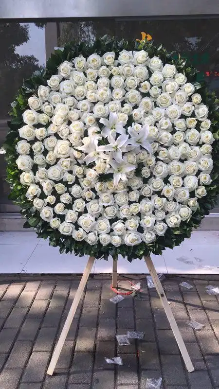 丧事用花圈图片大全丧事用花圈价格