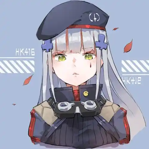 hk416|ああもんど的少女前线插画图片