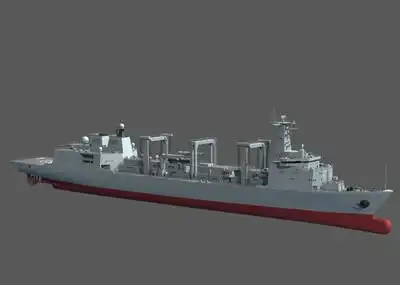 901型综合补给舰pbr4k贴图