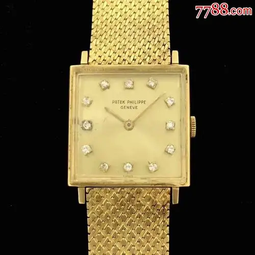 百达翡丽古董镶钻表