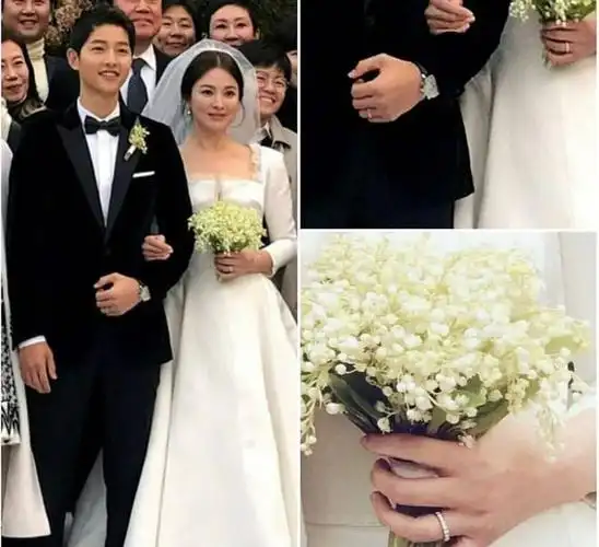 佳人配才子宋仲基宋慧乔结婚一周年回顾婚礼美照