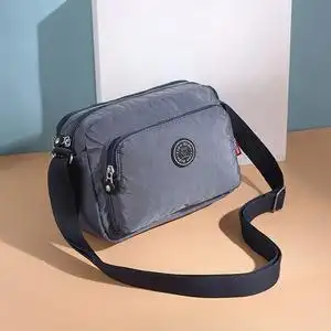 菲都狄都牛津布斜挎包女老年妈妈单间肩包包品牌女士休闲帆布小包