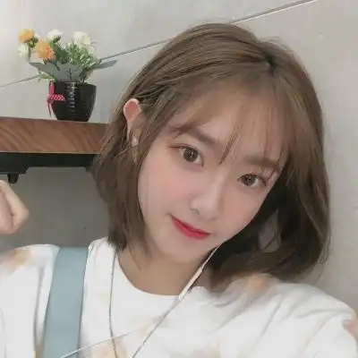 短发可爱仙女味的小美女头像 萌萌让人一看就喜欢--简笔画大全