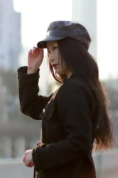 街拍 侧逆光人像摄影