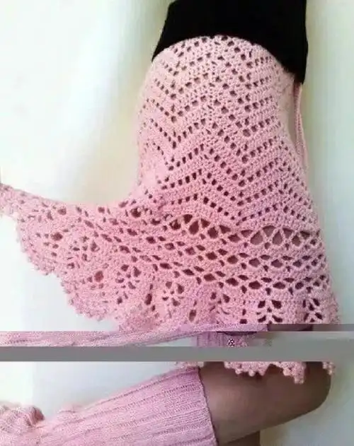 钩针半裙有图解