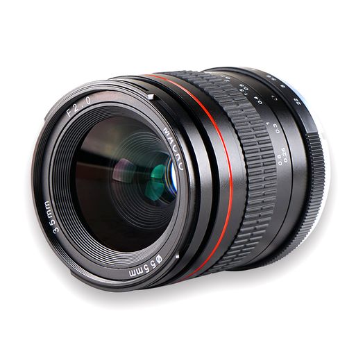 cen变色龙35mm f2定焦广角手动单反全画幅相机大光圈镜头虚化背景