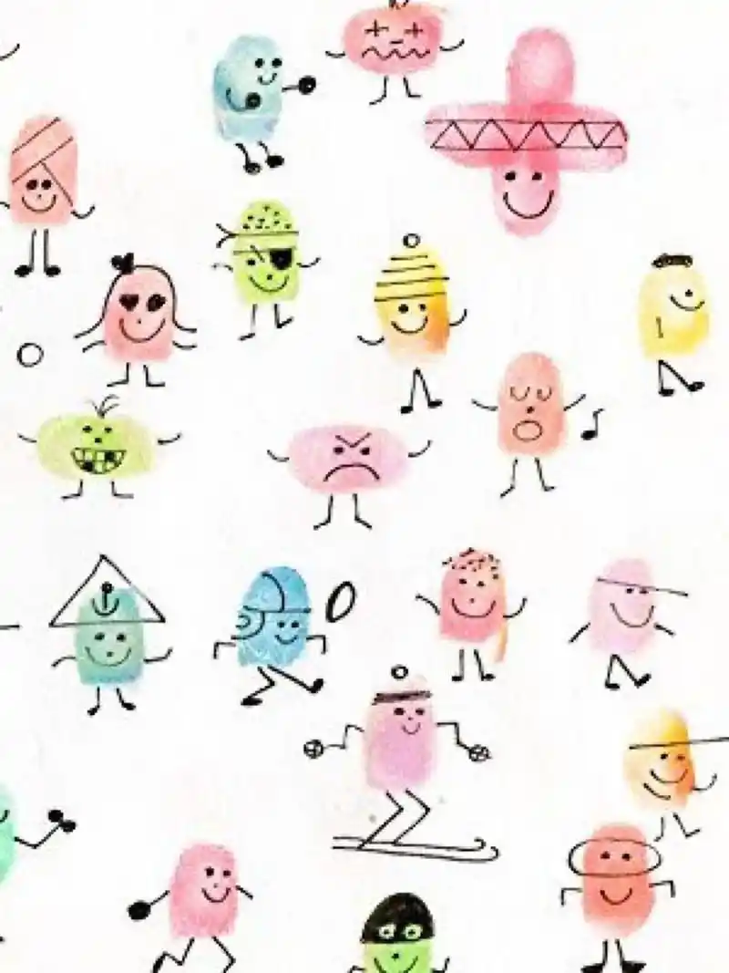 儿童创意手指画--艺术启蒙 创意满满的手指画