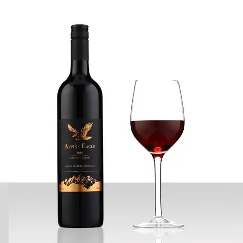 澳洲原装进口高山鹰黑金14度西拉赤霞珠干红葡萄酒春季特推包邮