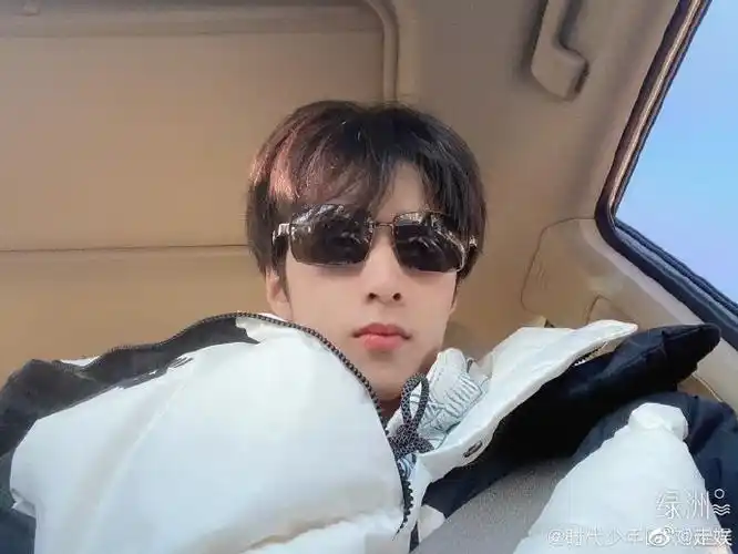 刘耀文冬日车内自拍